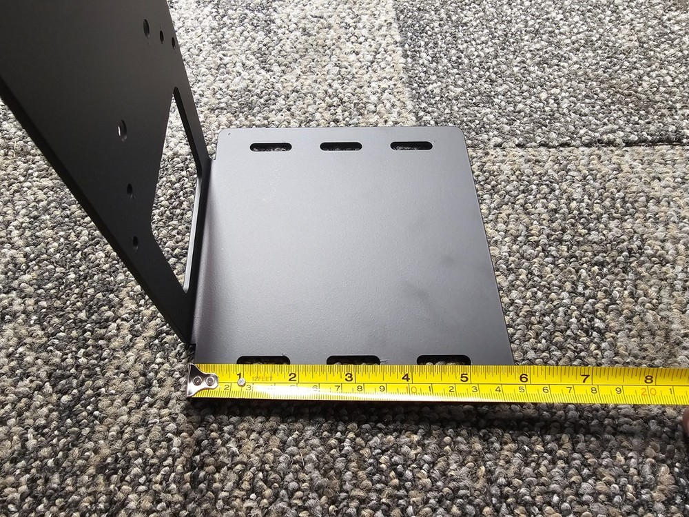 Vesa Plate/Peripheral Tray Combo Assembly 62584-104, Black