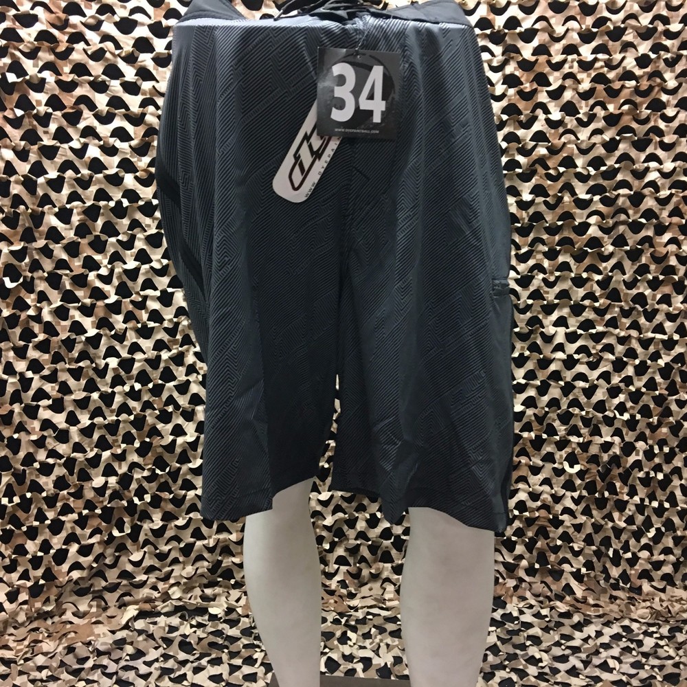 NEW Dye Boardshorts - Hypnotic Black/Grey - Size 38