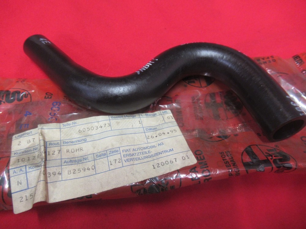 Original Alfa Romeo 33 ED.88 pipe hose for carburetor / air filter 60503473