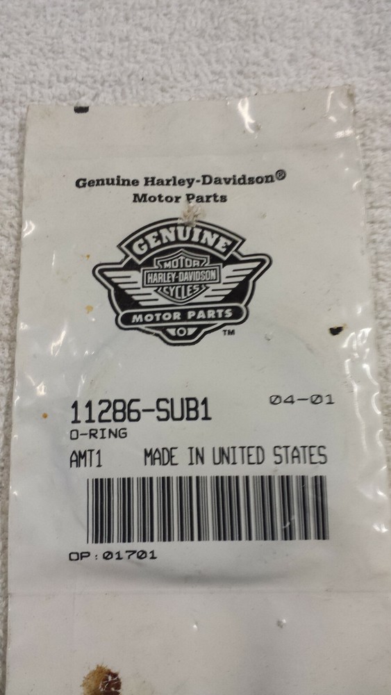 Harley Davidson Oil Pump  O-Ring 11286