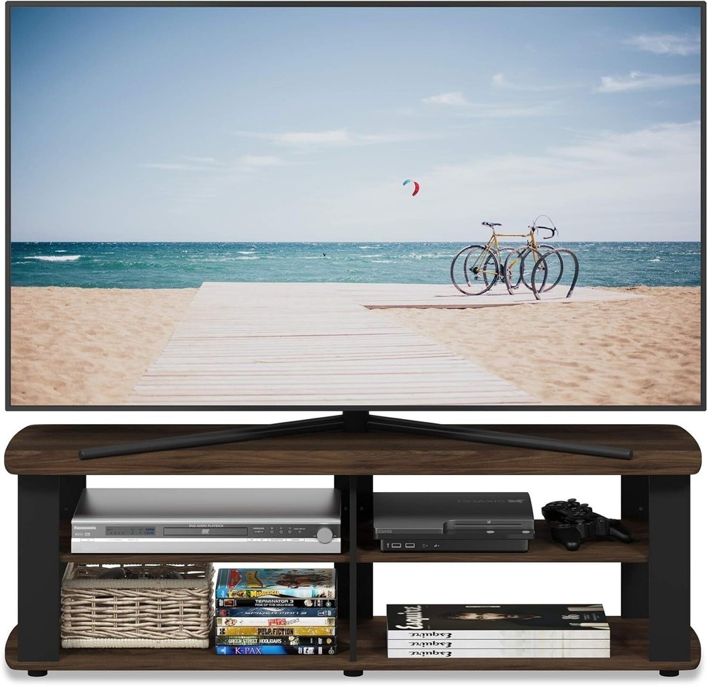 Entertainment Center TV Stand Rectangular Media Storage Console Table New