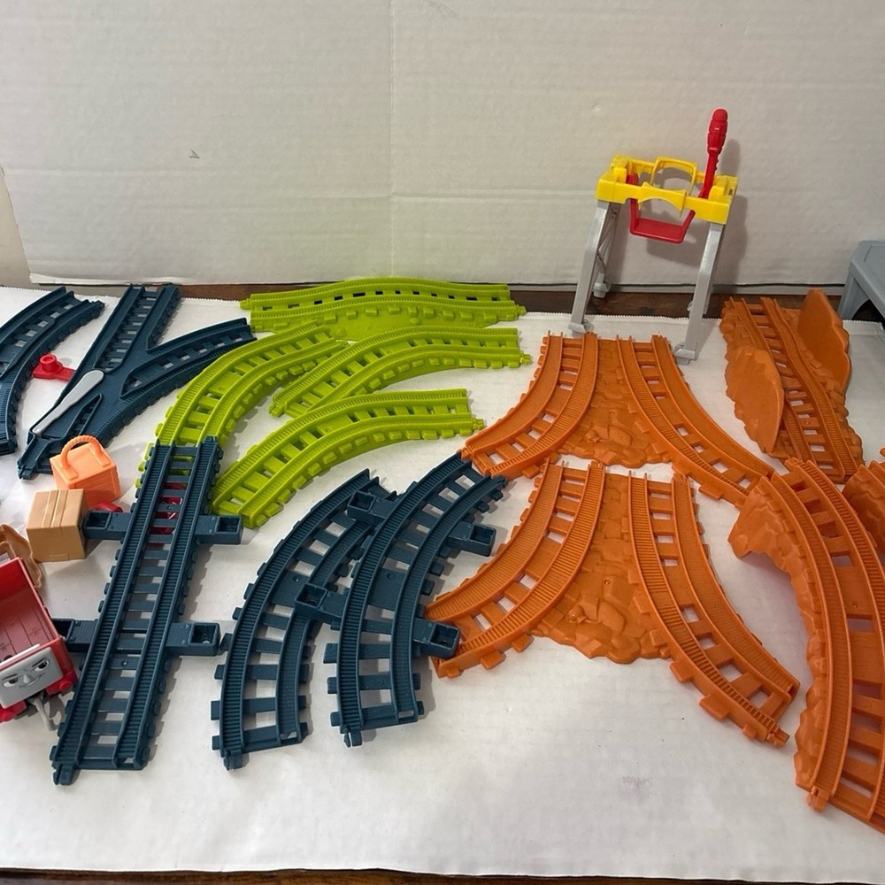 Thomas and Friends Talking Cranky Delivery Motorized Train Set- Tested-working