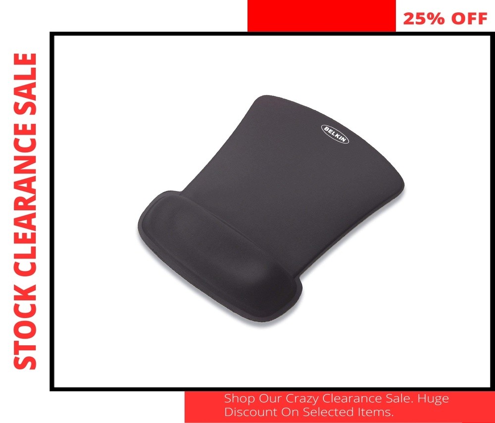 Belkin Gel Mouse Pad Black WaveRest