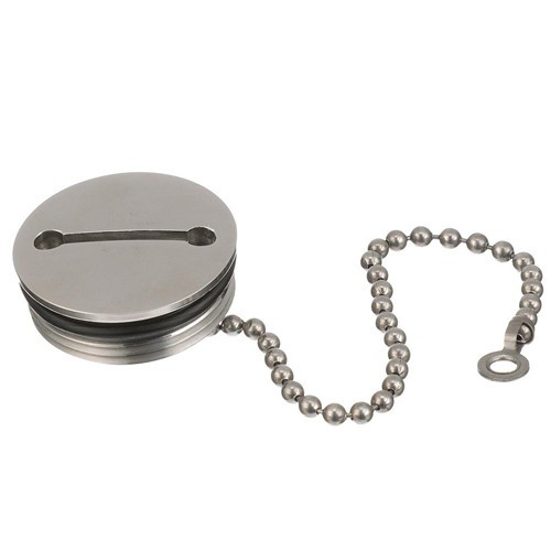 Attwood Deck Fill Replacement Cap & Chain (66074-3)