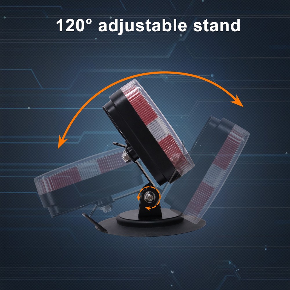 USB-C Wireless Trailer Tow Lights with Adjustable Magnetic Base