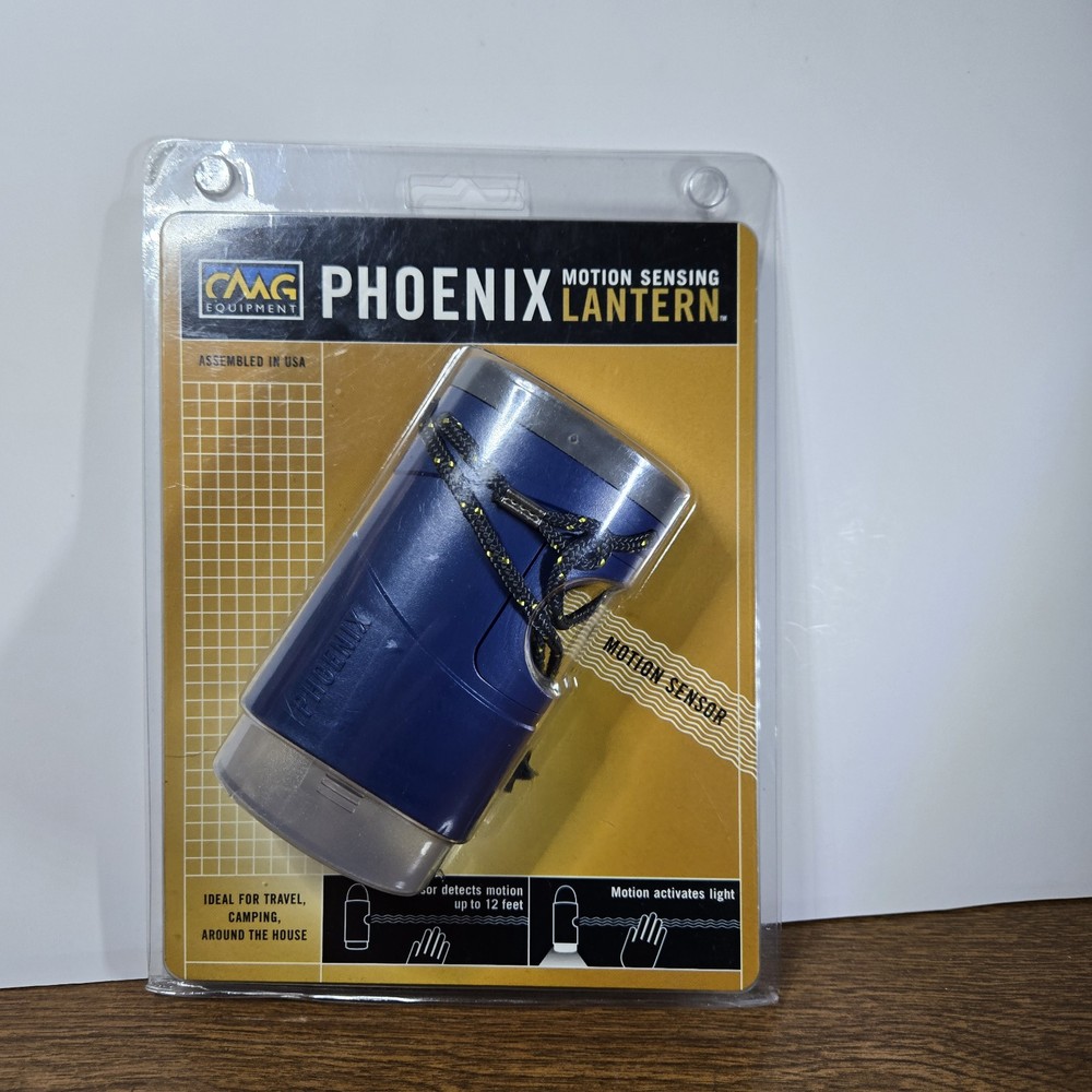 Phoenix motion-sensing lantern by CMG Equipment