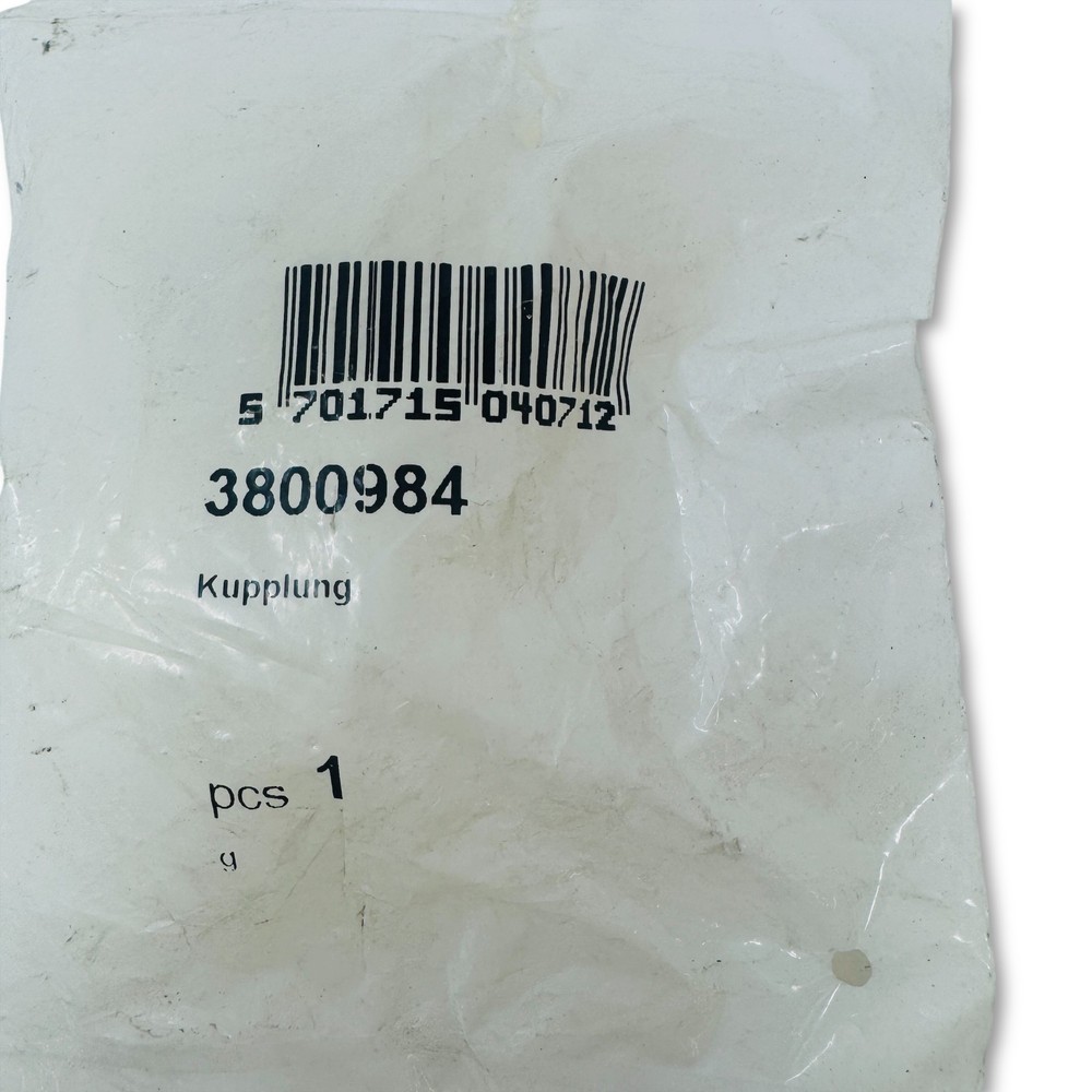 Nilfisk 3800984 Plastic Coupling Hose Connector OEM Replacement Part