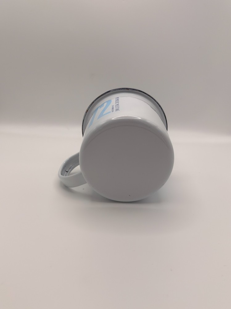 72nd Members Meeting Tin Mug Sample