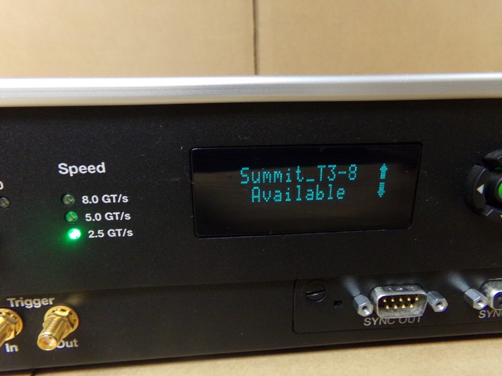 Lecroy Summit T3-8 PCI Express Protocol Analyzer PE060AAA-X