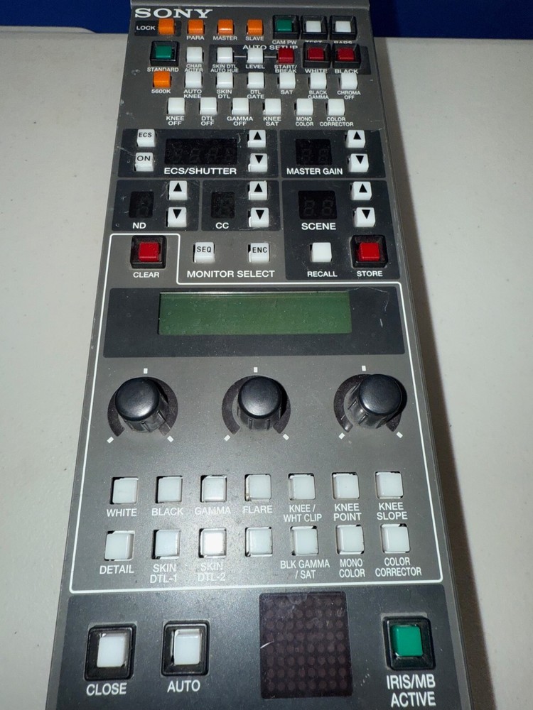Sony RCP-730 Remote Control Panel