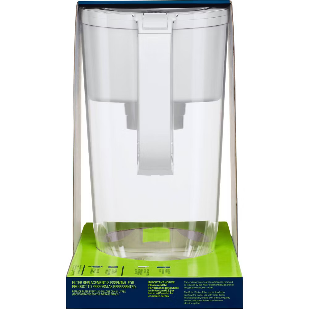 Brita Tahoe Pitcher with Elite Filter - White
