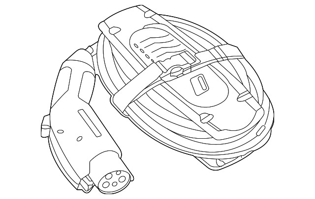 Genuine BMW Cable 61-44-6-818-634