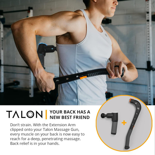 Brazyn - Talon Percussion Massage Gun + Cane + Holder System -...
