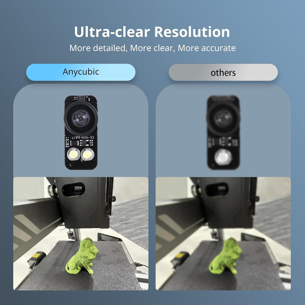 Camera Kobra 3 3D Printer Camera, Remote and Real-Time Video...