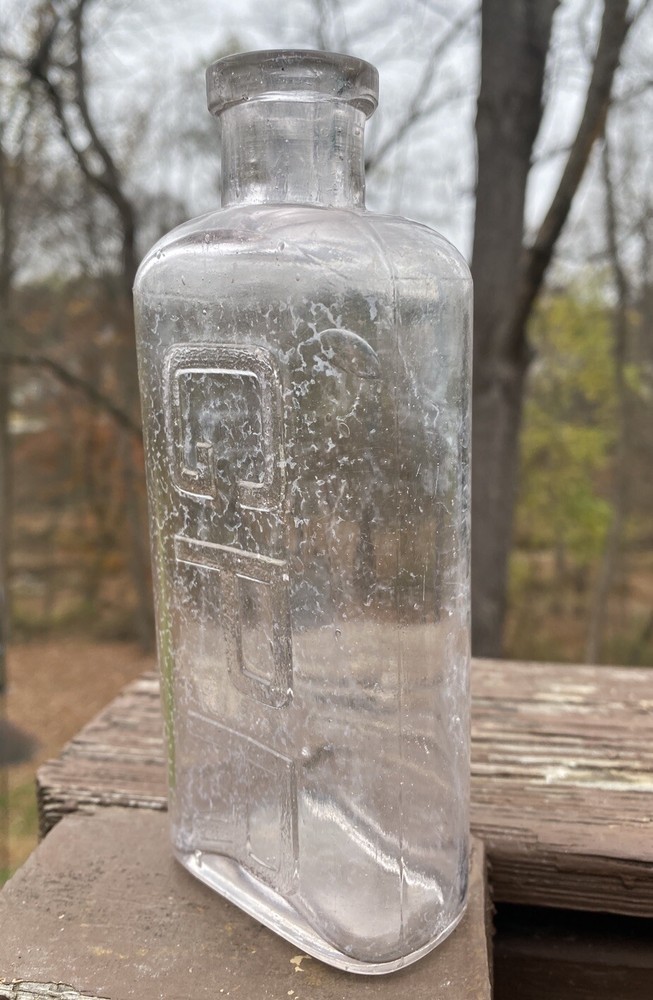 Gump Pure Rye Whiskey Flask Baltimore MD