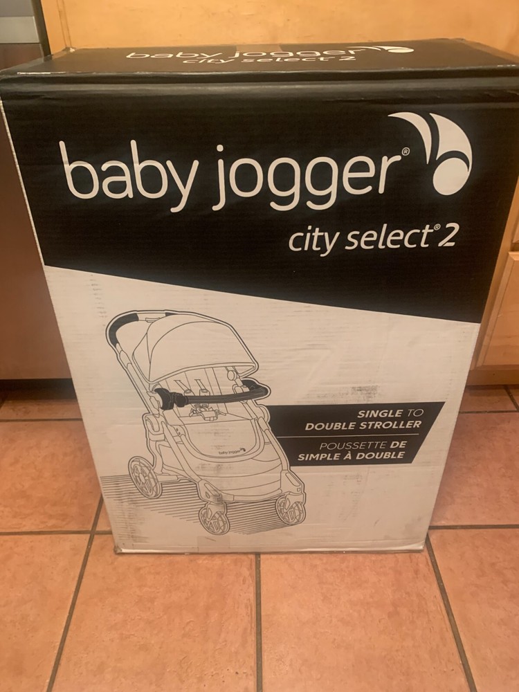 BABY JOGGER - STROLLER CITY SELECT 2 HARBOR GREY