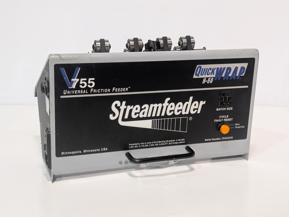 Streamfeeder V-755 QuickWrap H-50 friction feeder control chassis wedge assy
