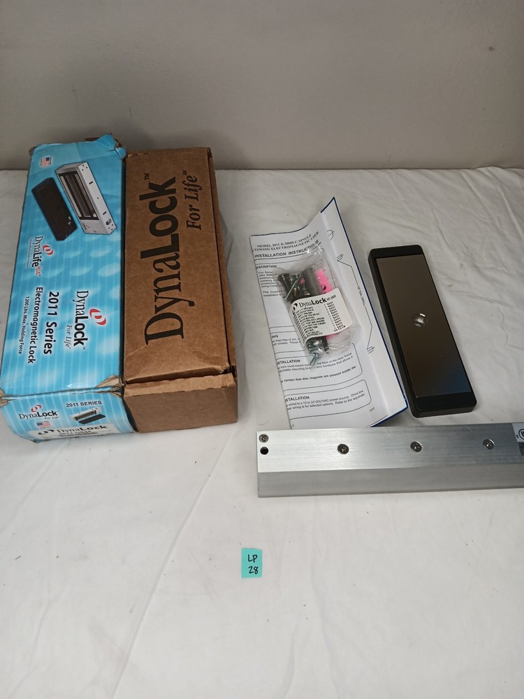 DynaLock 2011-US28 Surface Mount Electromagnetic Lock 12/24V