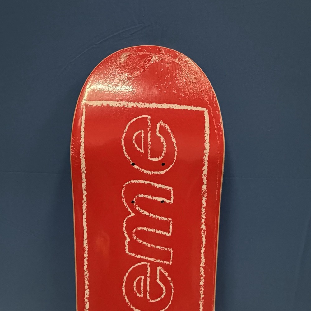 Supreme KAWS Chalk Logo Skateboard Deck Sealed