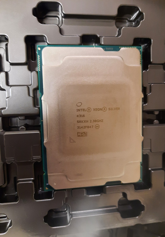 INTEL XEON SILVER 4316 SRKXH PROCESSOR 2.30GHZ