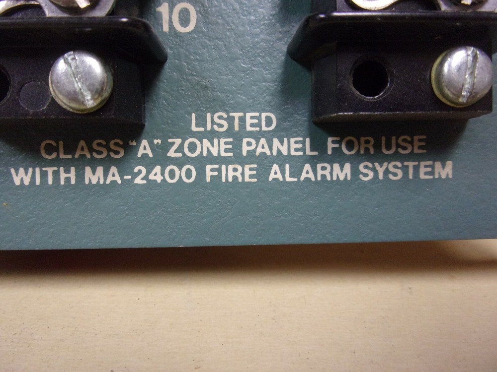 Kidde 601185 Model ZPA 4 Zone Operator Control Panel Module