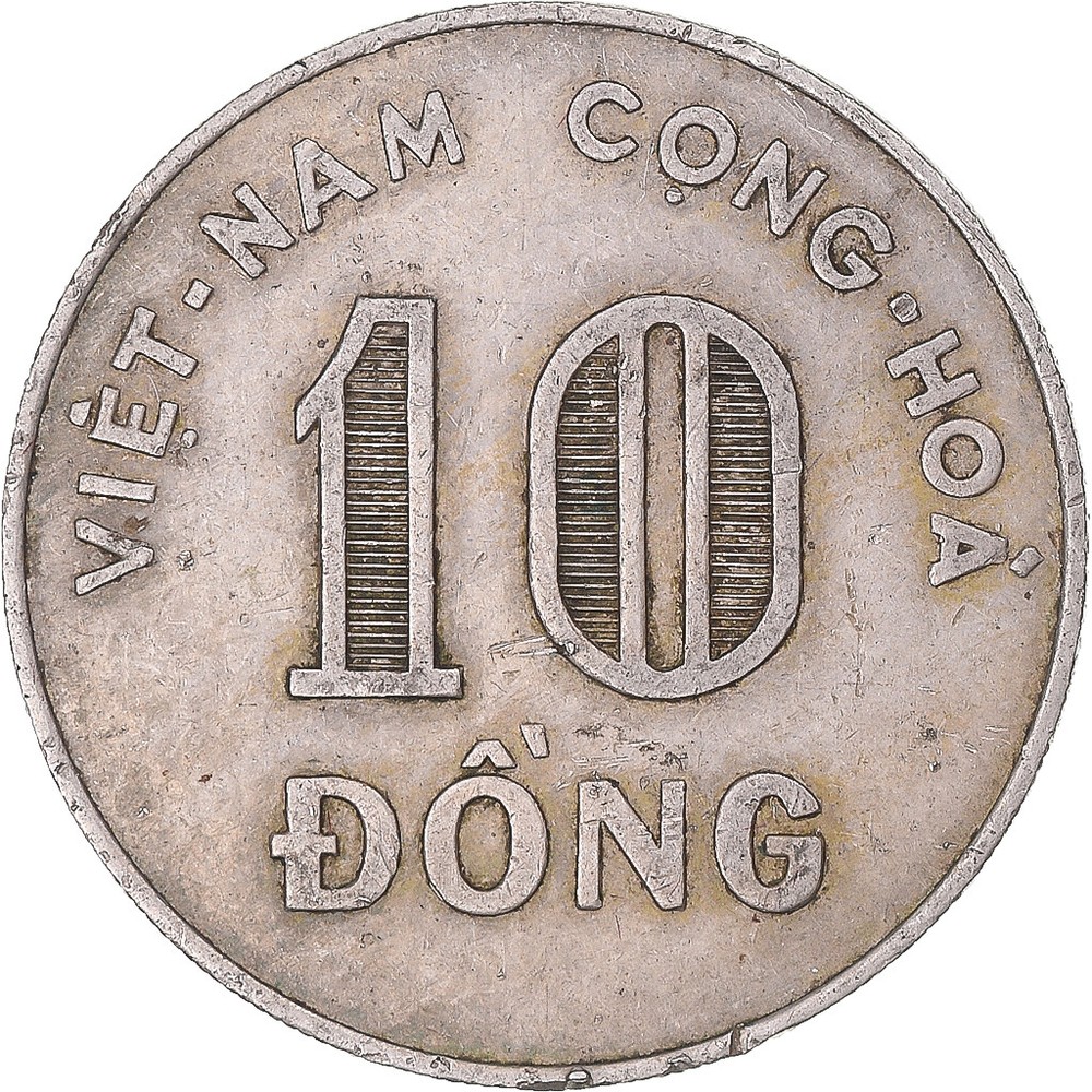 [#1355416] Coin, Vietnam, 10 Dông, 1964