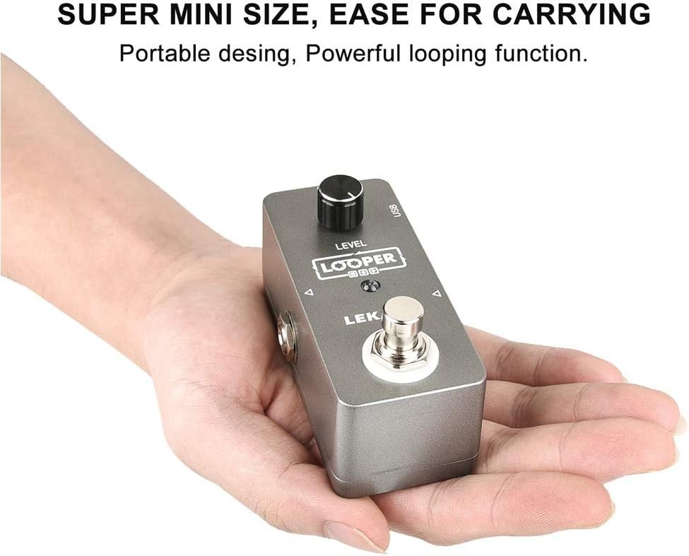 Intuitive Guitar Loop Pedal - Single-Knob Operation