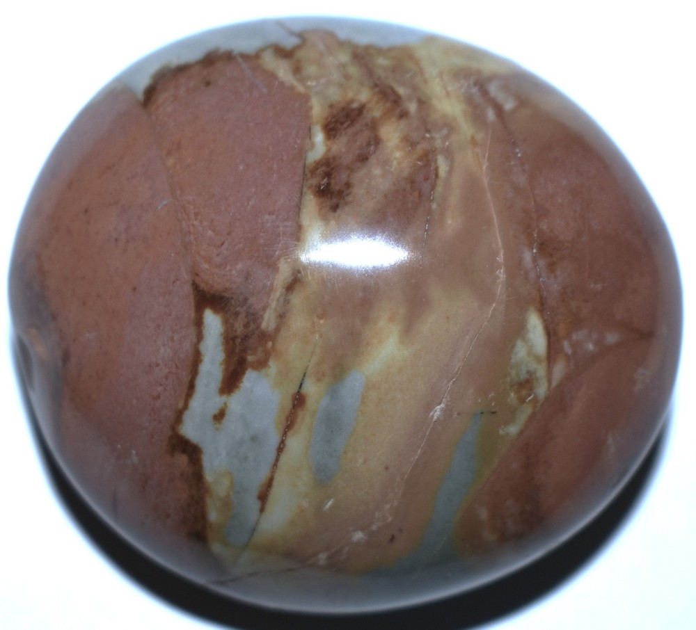 Pretty Polychrome Jasper Palm Stone 1.96"/79 Grams