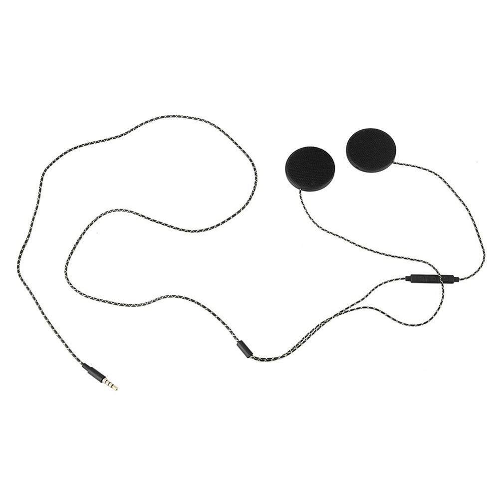 Calling Helmet Headset 1pc Diameter 3.5mm For MP3 Computer Equipment