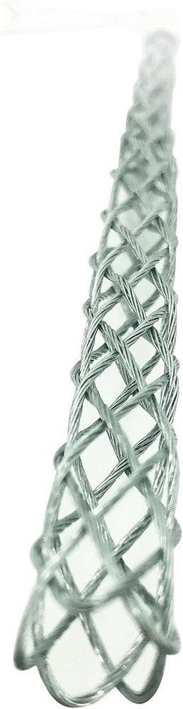 2pcs Eye Mesh Cable Grip Puller Galvanizing Cable Pulling Sock Grip Puller Rope