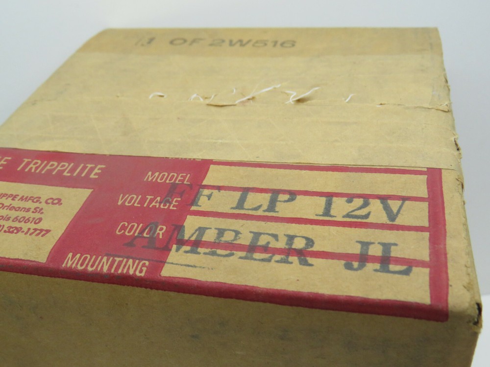 Tripp-Lite FF-LP Amber Strobe Warning Light Beacon 12VDC