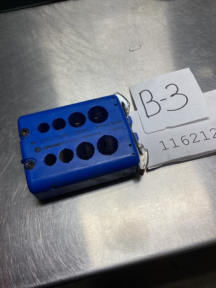 Jonard Tools MS-526 Blue Mid Span Slit & Ring Tool Lightweight and Portable