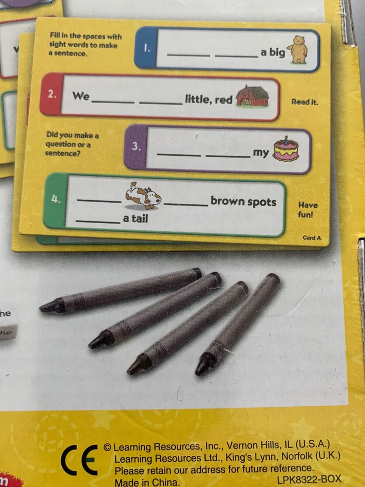 SIGHT WORDS BINGO learning Resourse , Educational Game, Homeschool, Teaching NEW
