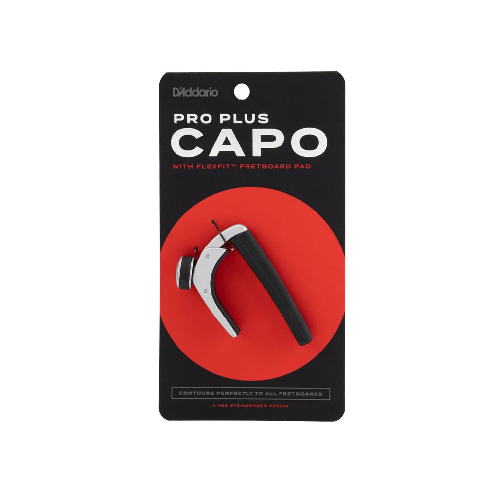 D'Addario Pro Plus Capo, Silver