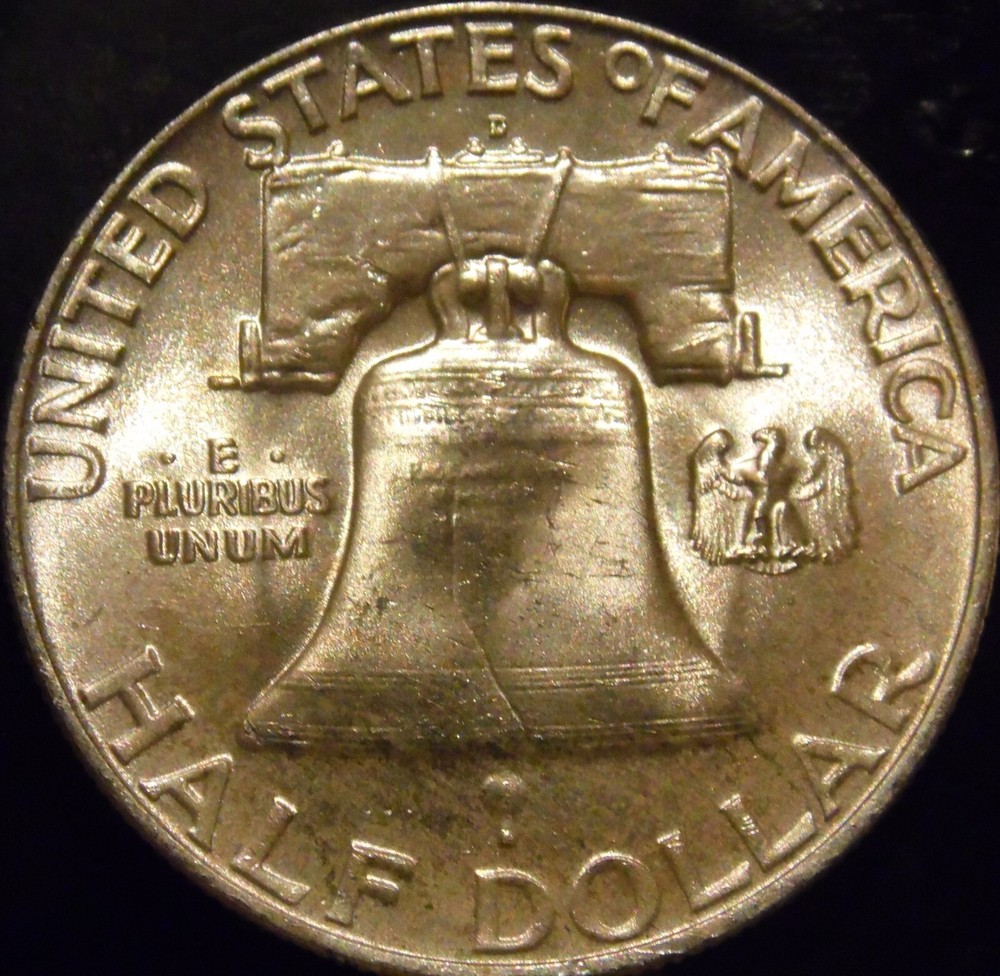 1960-D Franklin Half Dollar Gem BU Uncirculated