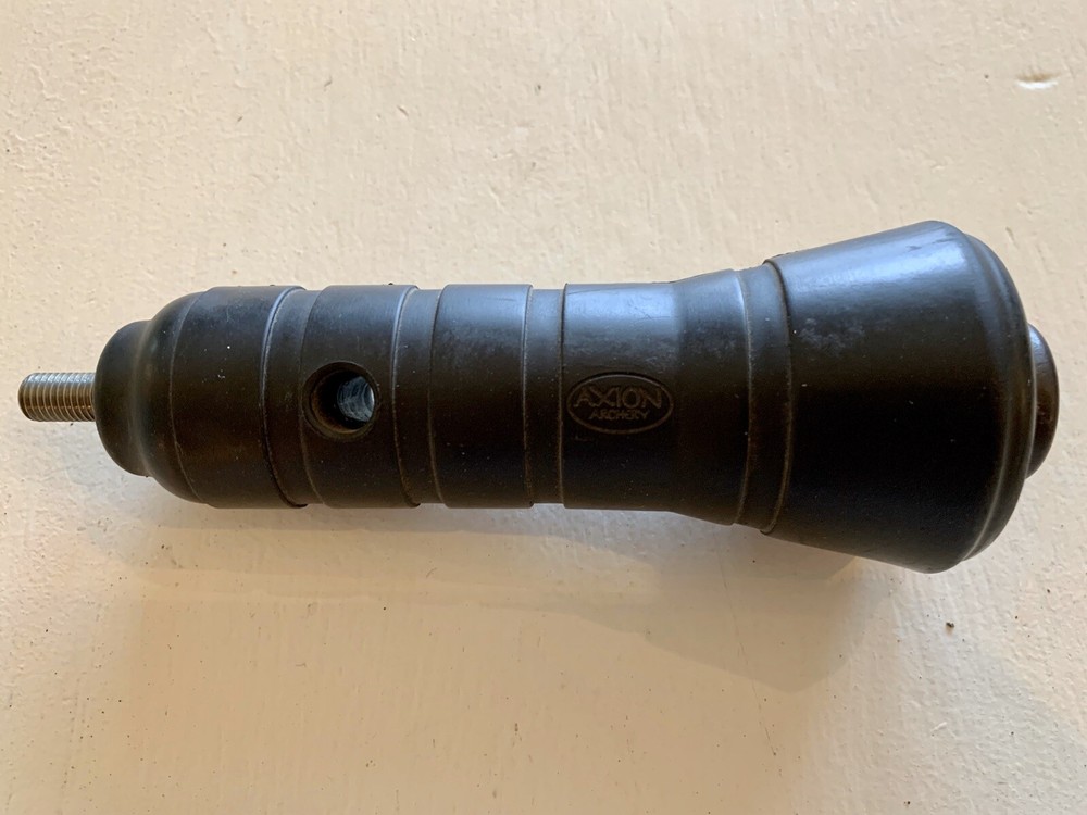 Axion Archery 6" Black Stabilizer w Harmonic Dampener for compound bow