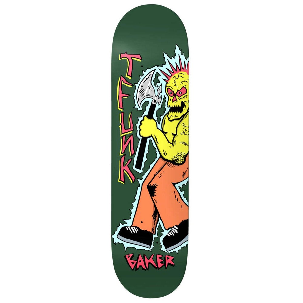 Baker Skateboard Deck Funkhouser Axe Man 8.38
