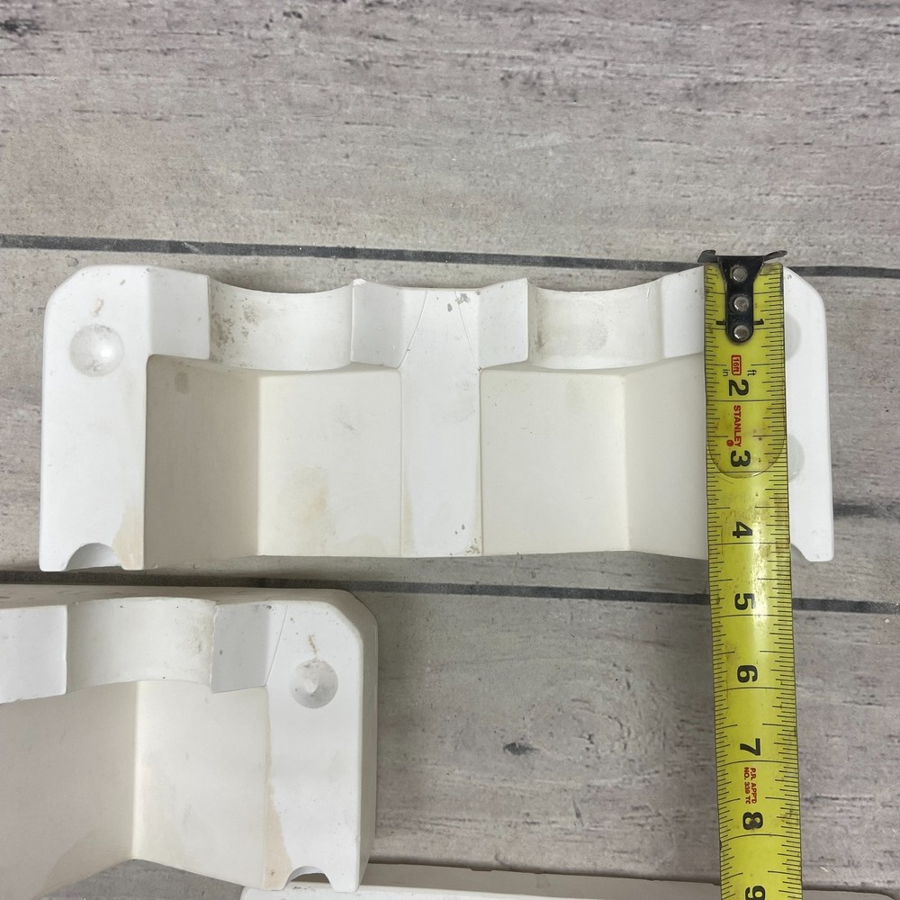2002 Cardinal Designs Ceramic Casting Mold 2 Small Pillar Votives #CD-522