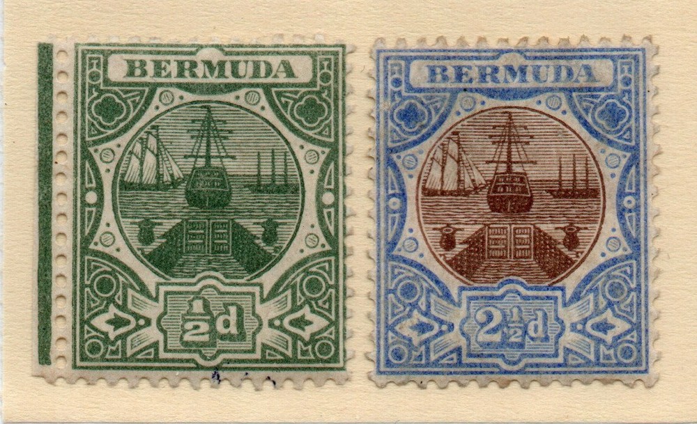 Bermuda - SG# 36 & 40 MH (rem)     /     Lot 0222317