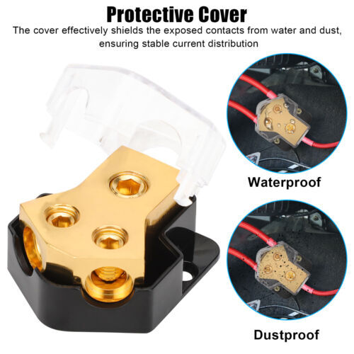 2x Distribution Block Shields Water And Dust Stable Current Distribution