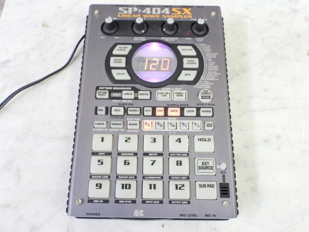 Roland SP-404 SX Linear Wave Sampler Tested Used Japan JP