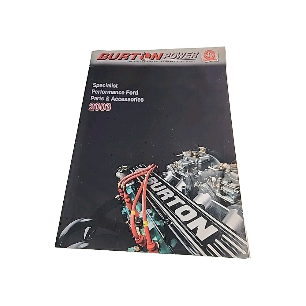 Burton Power Performance Ford Parts & Accessories 2002 Paperback Book