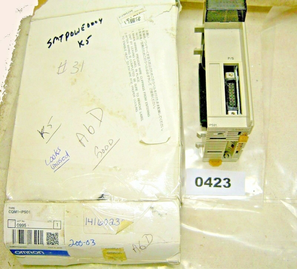 Omron Power Supply Module Cqmi-Ips01 Nib