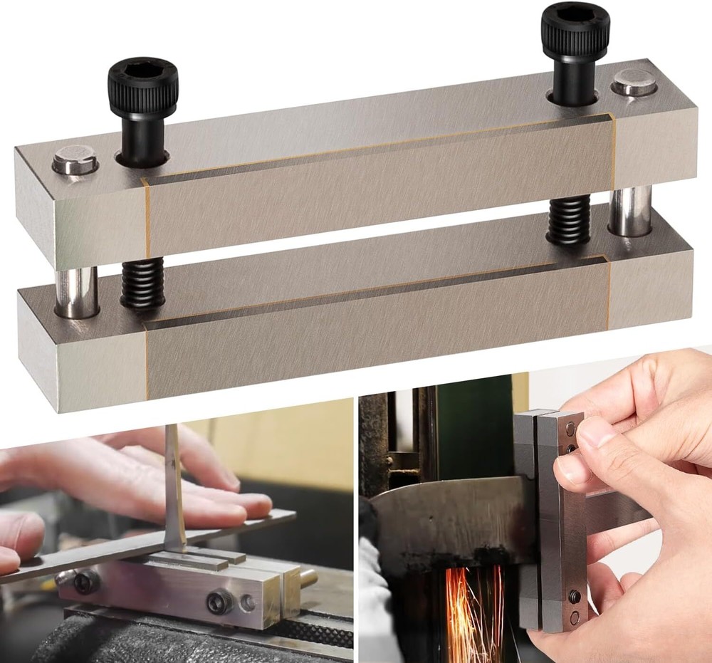 Hardened File Guide with Carbide Surface For Knife Making Knife Maker Tool 2''