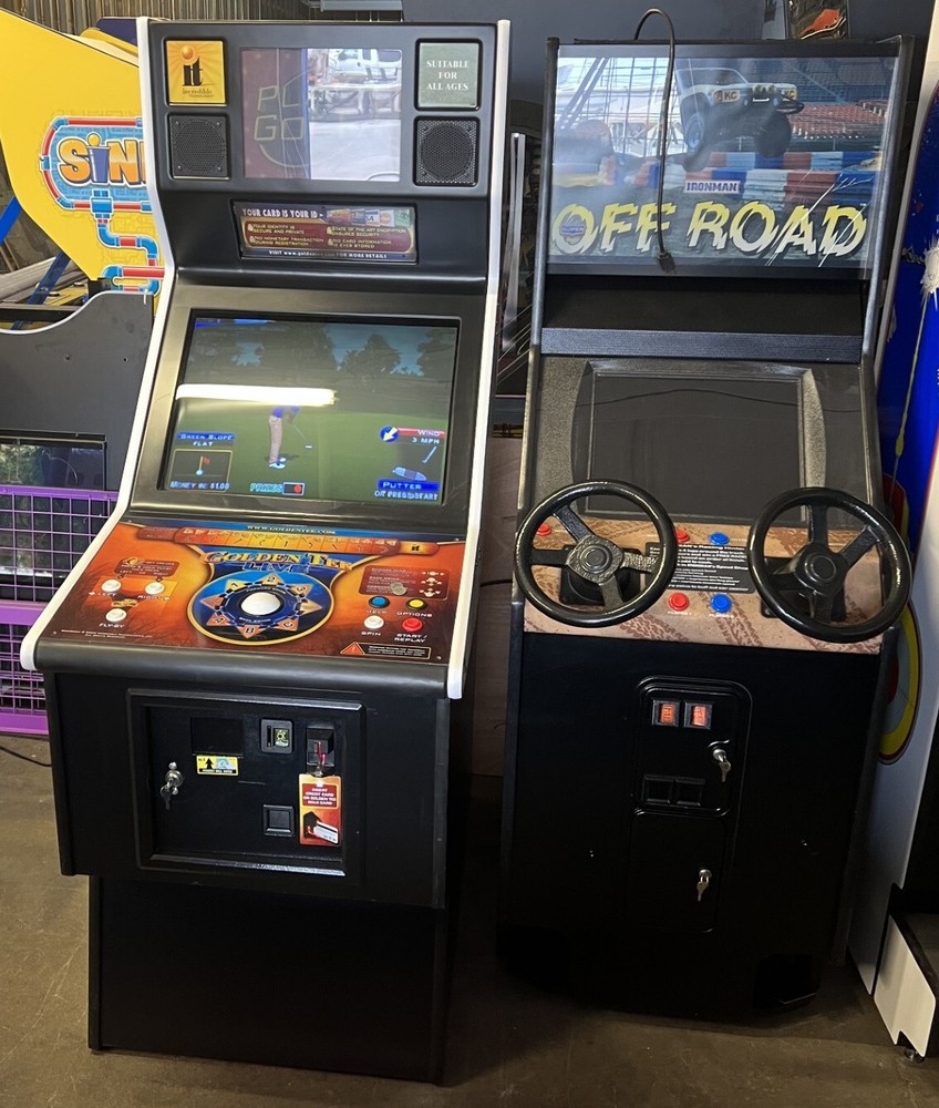 GOLDEN TEE ARCADE MACHINE by IT (Excellent Condition)