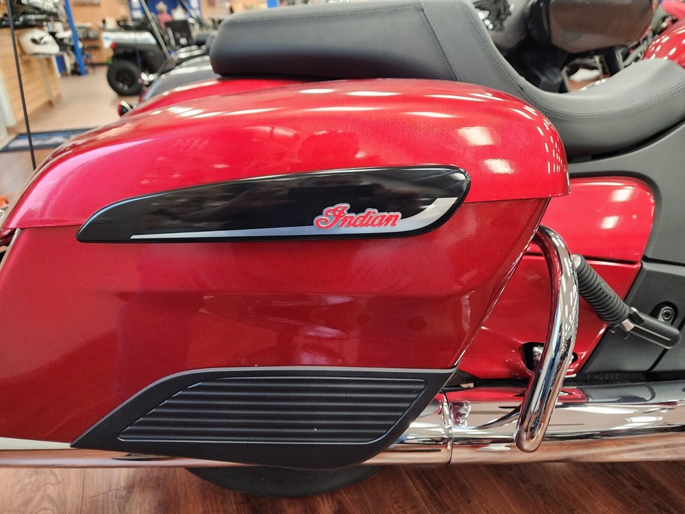Indian Challenger Saddlebag Script Decal/Sticker/Emblem