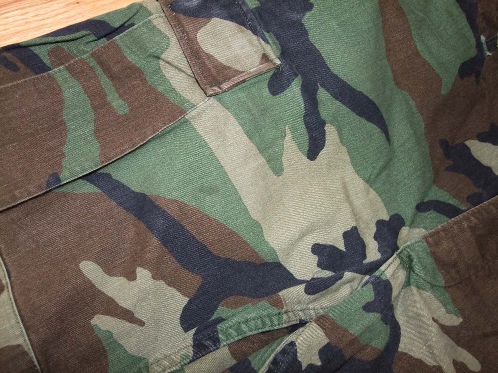 USGI Woodland BDU Trousers, NYCO: Medium-Regular