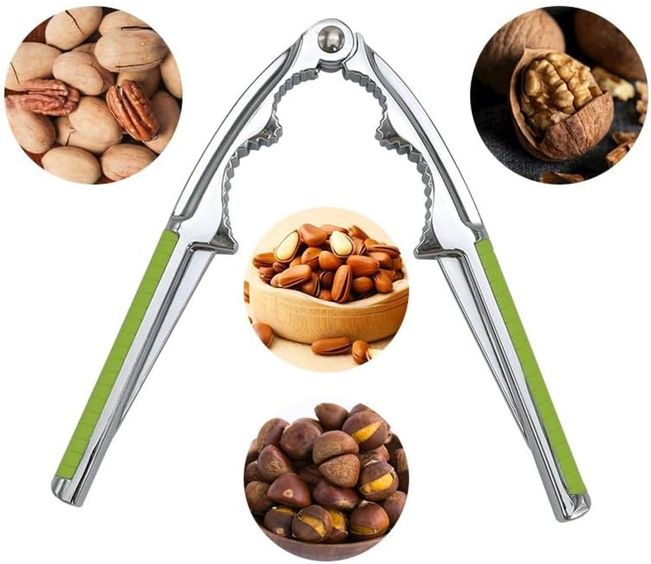 Green Walnut Cracker Tool, Nutcrackers, Metal Nut Shell Openers, Nut Shell Break
