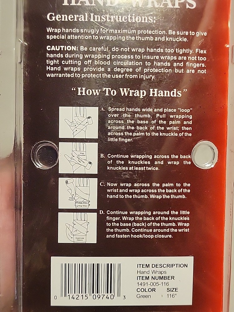 Century Hand Wraps Green