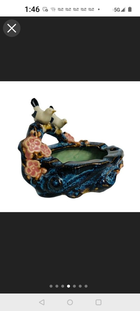 Rare Vintage Chinese Ashtray